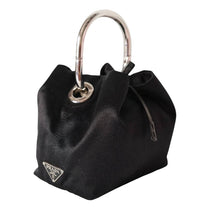 Silk handbag Prada Black in Silk