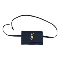 Leather mini bag Saint Laurent Black in Leather