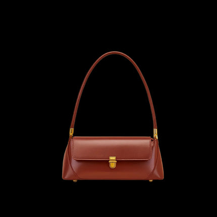 Liora TQ Stream 88 — Underarm Baguette Shoulder Bag — Color=Red