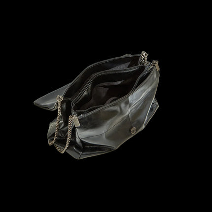 Aster PV Minimal 77 — Chain Shoulder Tote Bag — (nessuna)