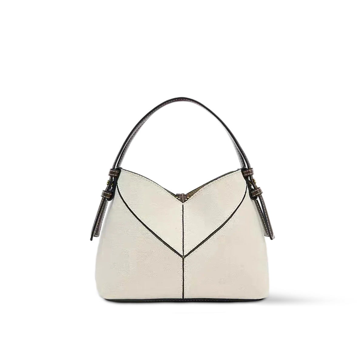 A 24 Ever — Bucket Shoulder and Crossbody Bag — Color=Beige