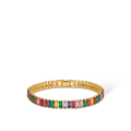 Crystalis B — 6mm Rainbow Pavé Tennis Bracelet