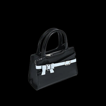 Odette QS 31 — Mini Square Top-Handle Crossbody Bag — (nessuna)