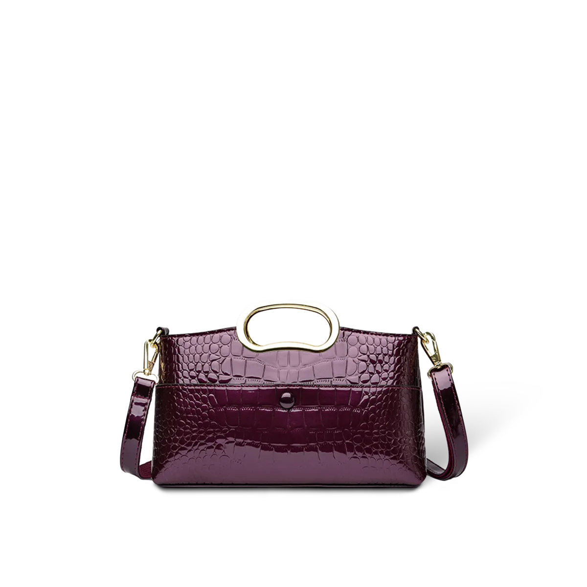 Mira MR 26 Arc — Top-Handle Crossbody Bag — Color=Purple