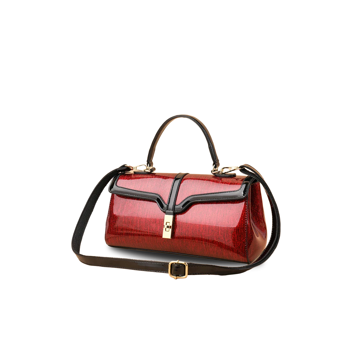 Vionne DR 32 Tempus — Structured Top-Handle Crossbody Bag — (nessuna)