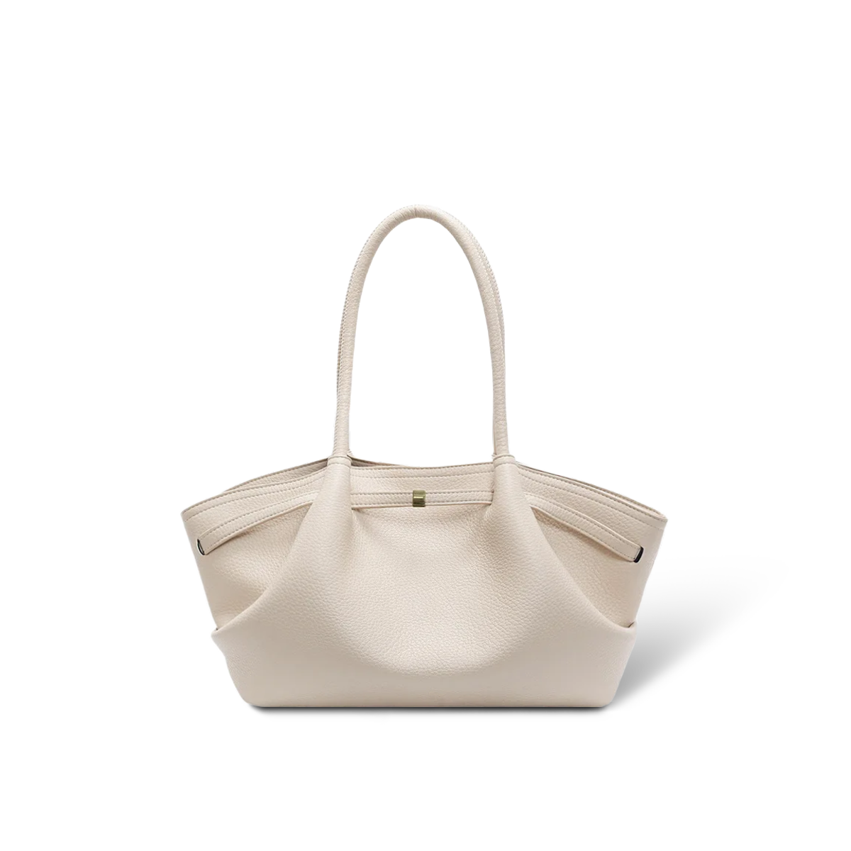 Marais EL 80 Deco — Winged Shoulder Tote Bag — Color=Beige