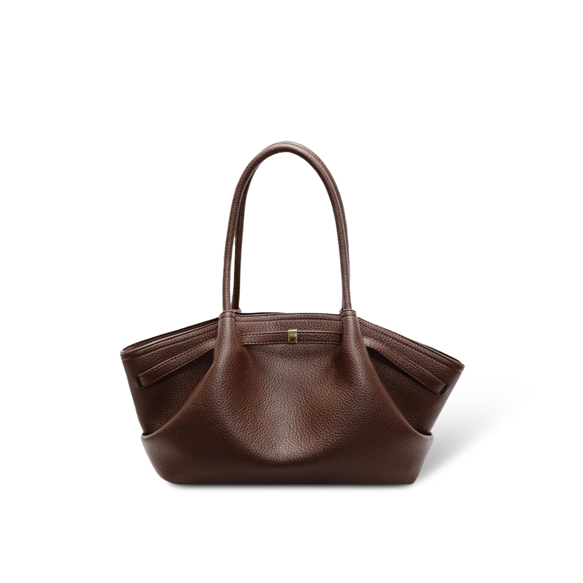 Marais EL 80 Deco — Winged Shoulder Tote Bag — Color=Coffee