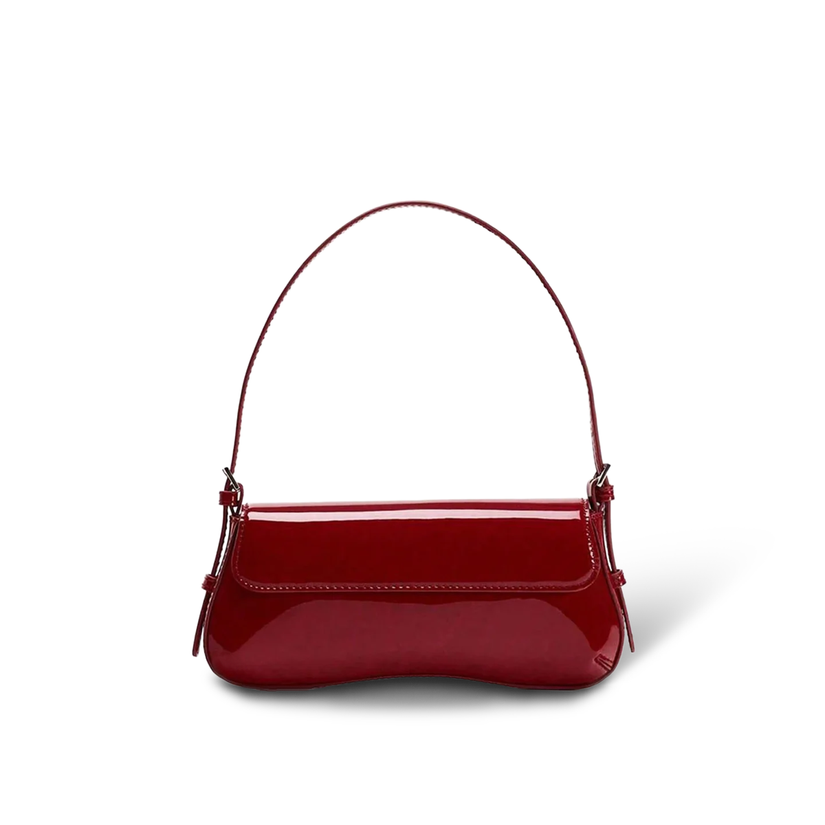 Arlet QS Clean 44 — Slim Shoulder Bag — Color=Burgundy