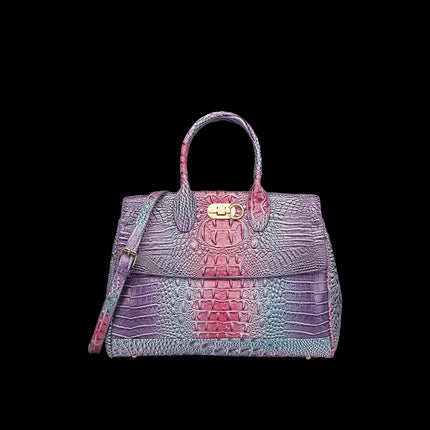 Maelia AV Heritage 28 — Top-Handle Crossbody Bag — Color=MacaronPurple