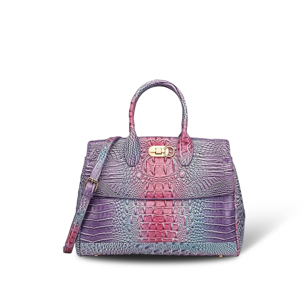 Maelia AV Heritage 28 — Top-Handle Crossbody Bag — Color=MacaronPurple