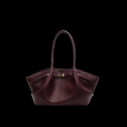 Marais EL 80 Deco — Winged Shoulder Tote Bag — Color=Red