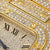 Trillionaire Watch 2 Gold — Men's Square Pavé Quartz Watch with Roman Numerals