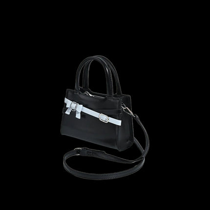 Odette QS 31 — Mini Square Top-Handle Crossbody Bag — (nessuna)