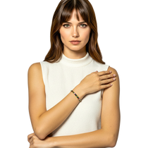 Crystalis B — 6mm Rainbow Pavé Tennis Bracelet — (nessuna)