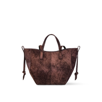 A78 Chocolate — Soft Slouchy Suede-Effect Tote Bag — Color=Brown