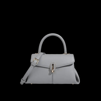 Aria SB — Top-Handle Crossbody — Color=Grayish White