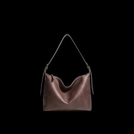 Nomad PR 34 Weekend — Hobo Shoulder Bag — Color=Brown leather
