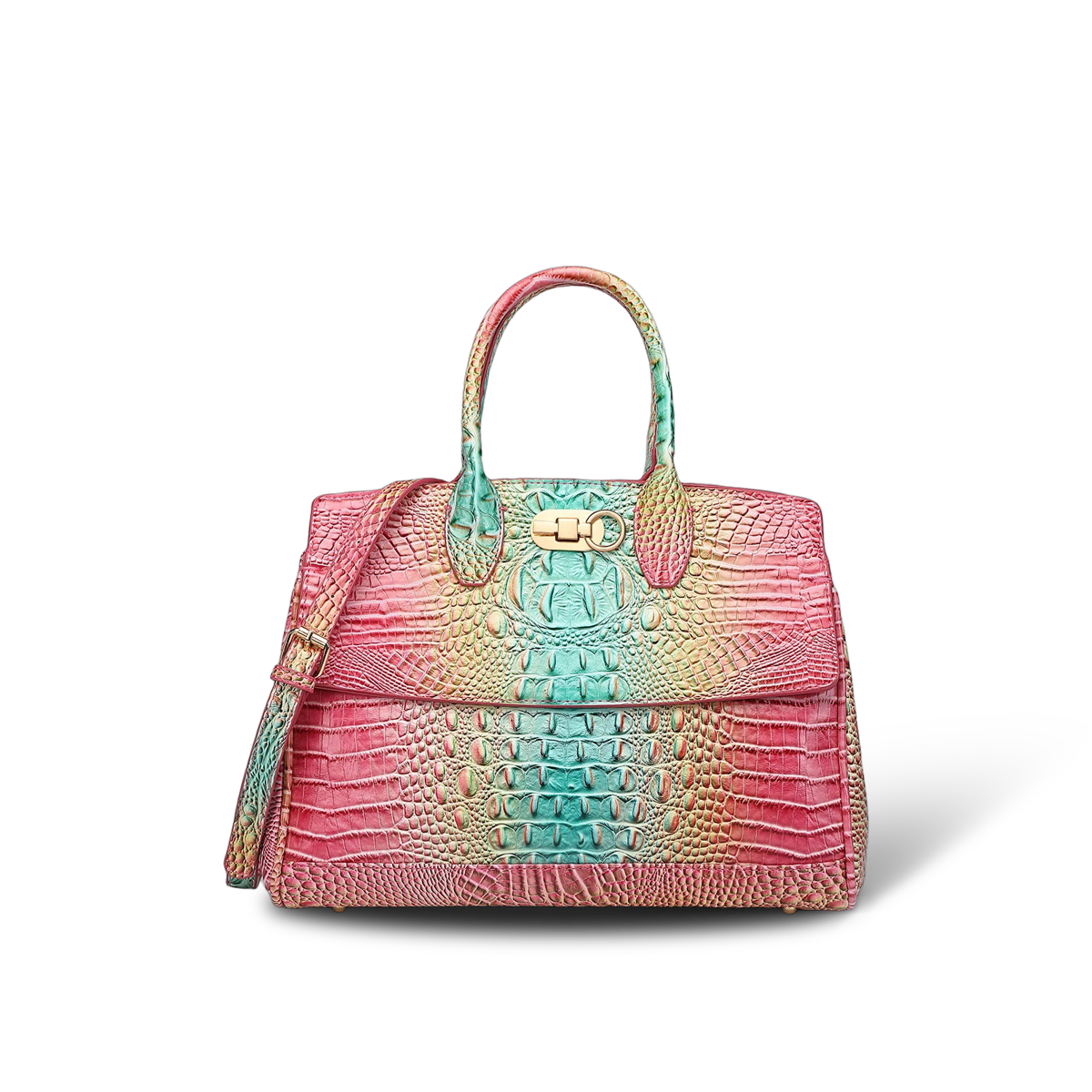 Maelia AV Heritage 28 — Top-Handle Crossbody Bag — Color=PeppermintGreen