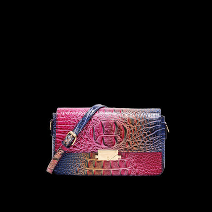 Orion EL 22 — Small Flap Crossbody Bag — Color=Rose Blue