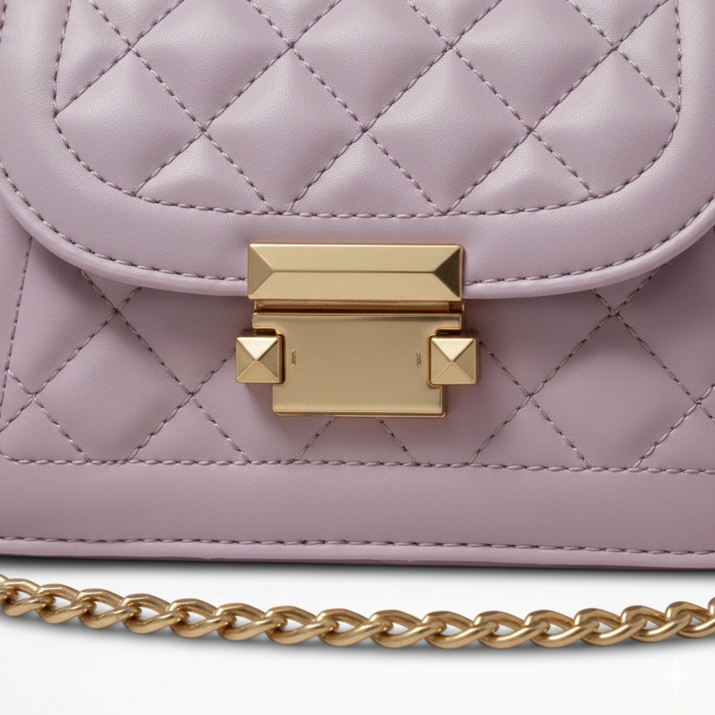 VCH Soirée Quilted — Sac bandoulière matelassé avec chaîne