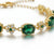 Crystalis H21 — Emerald Green Crystal Bracelet