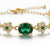 Crystalis H21 — Emerald Green Crystal Bracelet