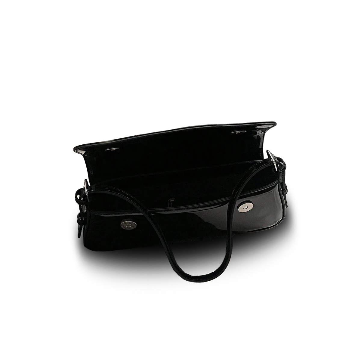 Arlet QS Clean 44 — Slim Baguette Shoulder Bag — (nessuna)