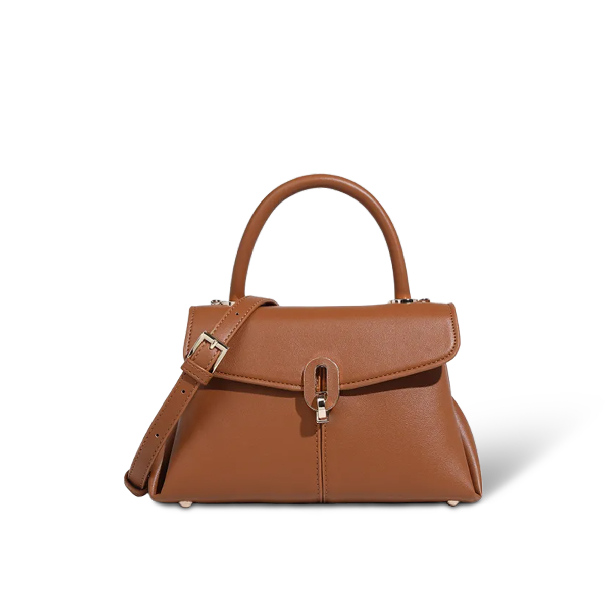 Aria SB — Top-Handle Crossbody — Color=Chocolate