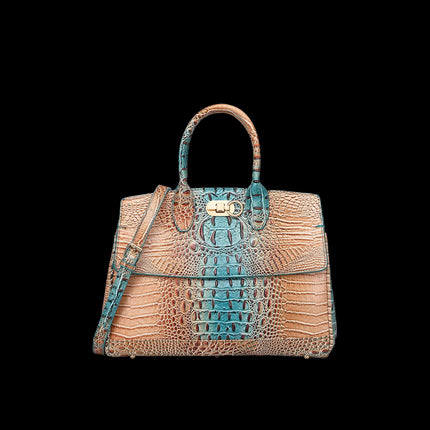 Maelia AV Heritage 28 — Top-Handle Crossbody Bag — Color=Pearl