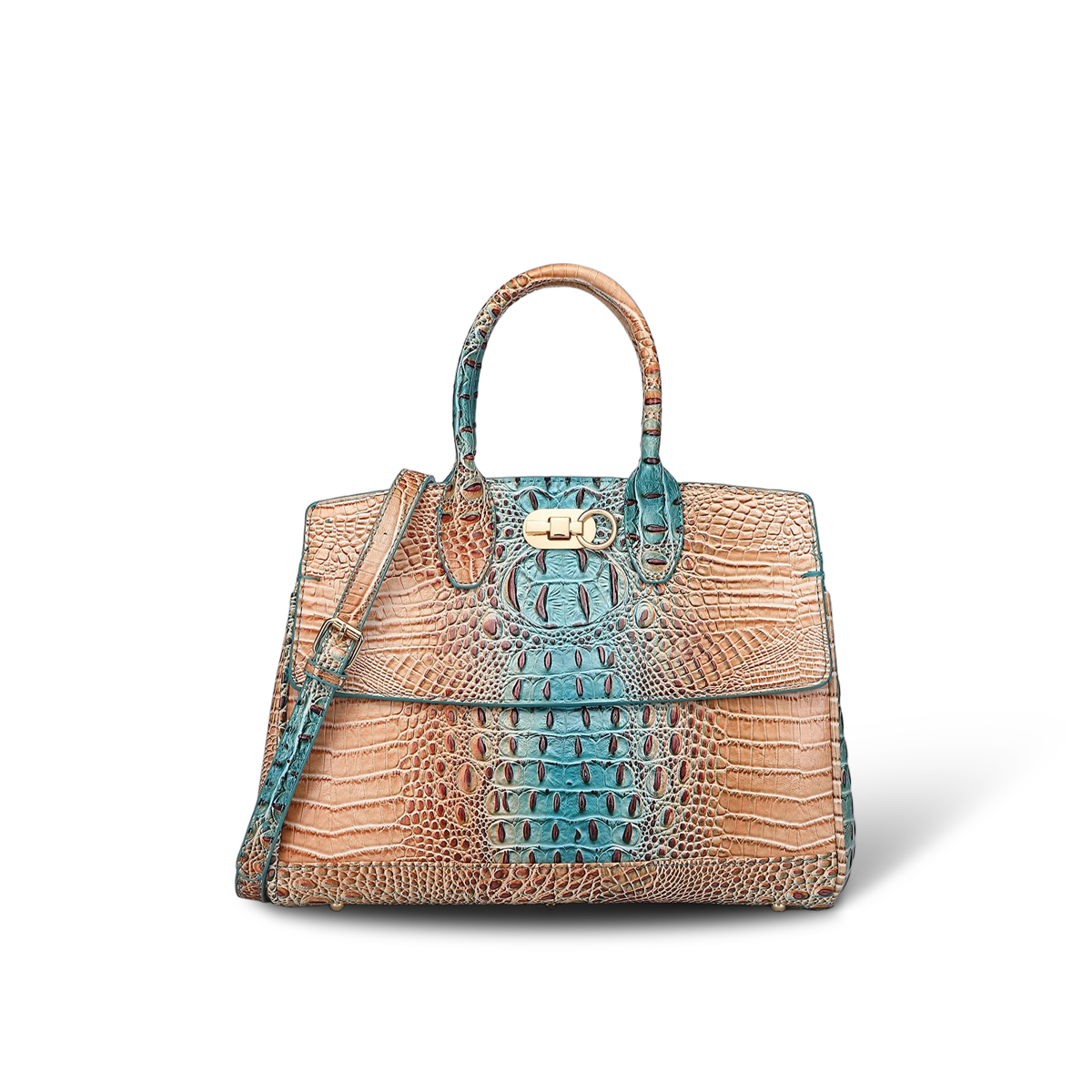 Maelia AV Heritage 28 — Top-Handle Crossbody Bag — Color=Pearl