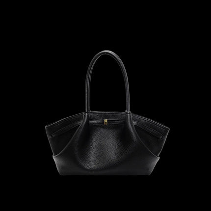 Marais EL 80 Deco — Winged Shoulder Tote Bag — Color=Black