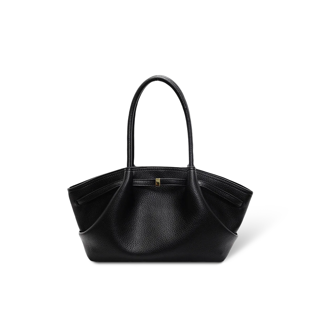 Marais EL 80 Deco — Winged Shoulder Tote Bag — Color=Black