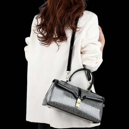 Vionne DR 32 Tempus — Structured Top-Handle Crossbody Bag — (nessuna)