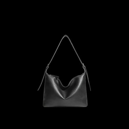 Nomad PR 34 Weekend — Hobo Shoulder Bag — Color=Black leather
