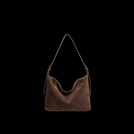 Nomad PR 34 Weekend — Hobo Shoulder Bag — Color=Brown flannel