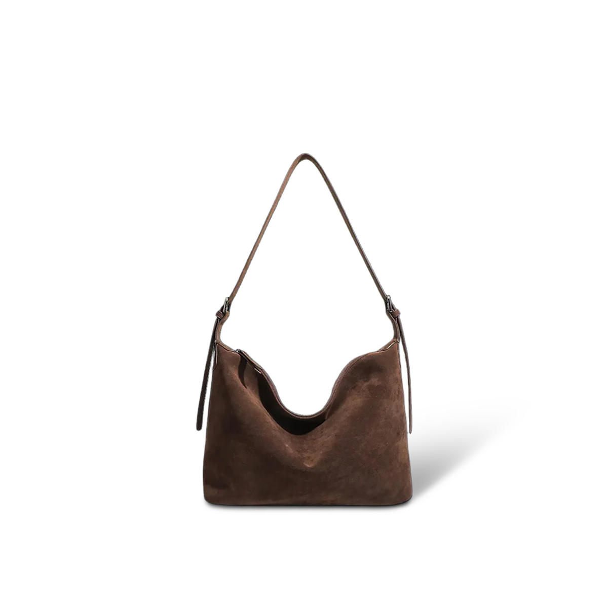 Nomad PR 34 Weekend — Hobo Shoulder Bag — Color=Brown flannel