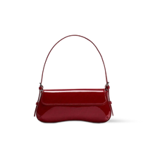 A Clean 44 — Slim Shoulder Baguette Bag — Color=Burgundy