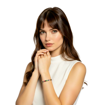 Crystalis B — 6mm Rainbow Pavé Tennis Bracelet — (nessuna)