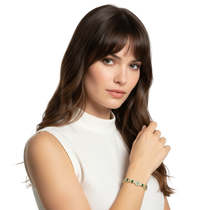 Yonis T — Emerald Cuff Bracelet