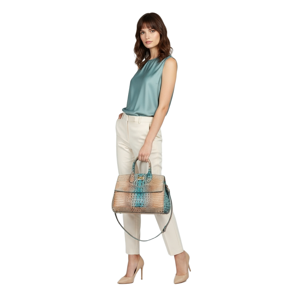 A9 Heritage — Top-Handle Crossbody Bag