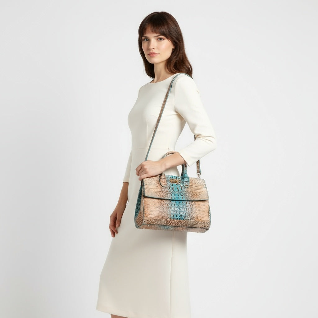 A9 Heritage — Top-Handle Crossbody Bag
