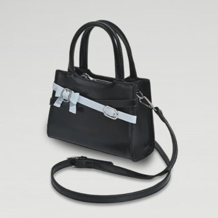 A 31 Midnight — Mini Square Top-Handle Crossbody Bag