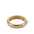 Glatter gerundeter goldfarbener Armreif