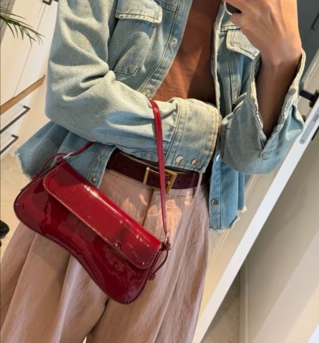 A Clean 44 — Slim Shoulder Baguette Bag · Images from those who chose this product · 3 / 21